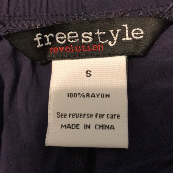 blueish purple shorts - Picture 2 of 2